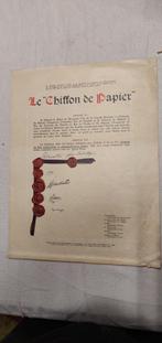 "Le Chiffon de Papier", Collections, Enlèvement