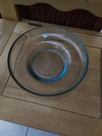NIEUW Dikke glazen schaal/fruitschaal - D 30 cm, Ophalen, Glas