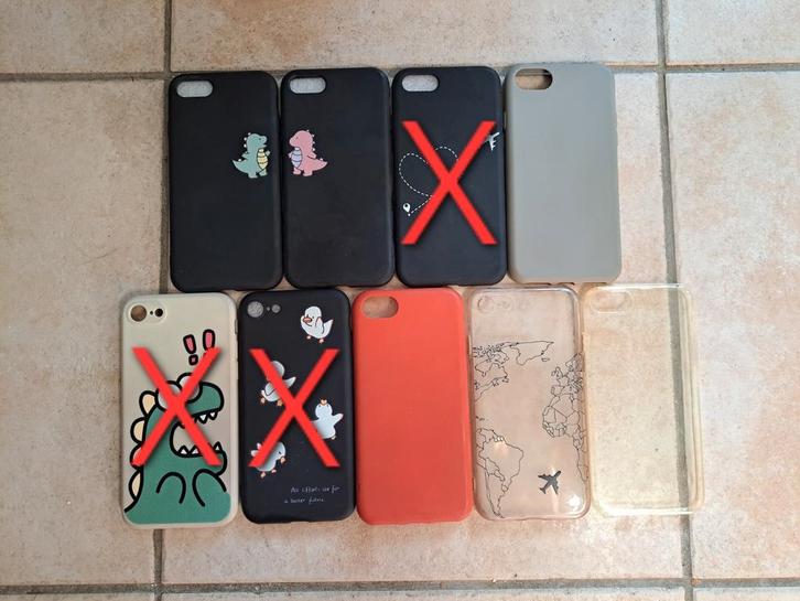 Hoesjes/cases voor iPhone SE 2020, 2022, 7 en 8, Telecommunicatie, Mobiele telefoons | Hoesjes en Screenprotectors | Apple iPhone