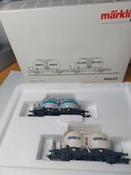 Marklin 46622 set van 2 Hot cars, Hobby en Vrije tijd, Wisselstroom, Wagon, Ophalen of Verzenden, Zo goed als nieuw