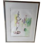 Nadine Van Lierde "worstelaars"., Antiek en Kunst, Ophalen