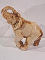 Ivorine olifant,  mooie vintage staat , 21cm hoog , retro, Ophalen of Verzenden, Gebruikt, Dier