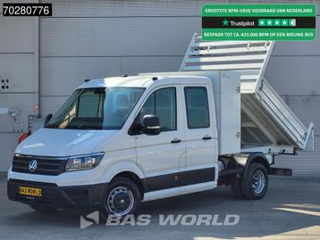 Volkswagen Crafter 177pk Open Laadbak Dubbel Cabine met Kist beschikbaar voor biedingen