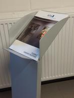 A4 Brochure / Folder Display in metaal, Zakelijke goederen, Receptie of Entree, Ophalen, Gebruikt, Inrichting
