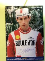 wielerkaart 1982 team boule d'or daniel willems signe, Envoi, Comme neuf