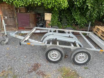 Chassis aanhangwagen 750, Ophalen of Verzenden, Gebruikt