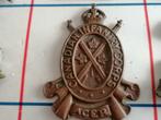 Canadese Acer Cap Badge, Verzamelen, Ophalen of Verzenden, Landmacht, Embleem of Badge