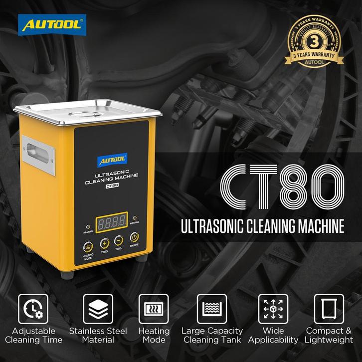 AUTOOL CT80 ultrasone cleaner Diesel fuel Injector, Auto diversen, Onderhoudsmiddelen, Ophalen of Verzenden