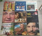 Lot 25 vinyles disques chanson française 33 tours, CD & DVD, Utilisé, Enlèvement ou Envoi