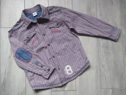 ★ M116/122 - hemd s.Oliver, Kinderen en Baby's, Kinderkleding | Maat 116, Zo goed als nieuw, Jongen, Overhemd of Blouse, Ophalen of Verzenden