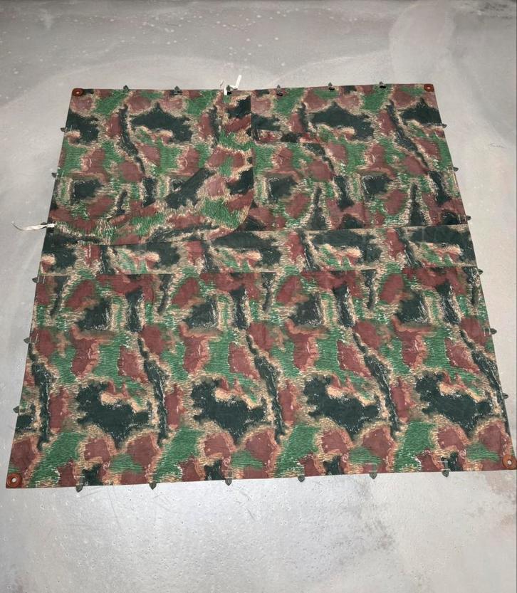 Czech camo sumpfmuster tentdoek, Verzamelen, Militaria | Algemeen, Landmacht, Kleding of Schoenen, Ophalen