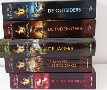 John Flanagan Broederband boeken beschikbaar voor biedingen