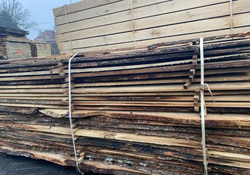 BELAT | Eiken Boomkant Déclassé planken, Doe-het-zelf en Bouw, Hout en Planken, Nieuw, Plank, Eiken, 300 cm of meer, Minder dan 25 mm