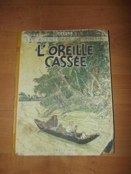 TINTIN "L'oreille Cassée" - Edition A23 bis 1944, Livres, BD, Utilisé, Une BD, Enlèvement ou Envoi
