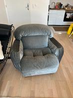 Paire de fauteuils italiens space age velours, Enlèvement ou Envoi, Comme neuf, Gris