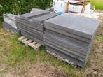 Megategel carbon 100x100x8 cm 17st, 100x50 4 st voor oprit!, Tuin en Terras, Tegels en Klinkers, Ophalen, Gebruikt, Klinkers, 10 m² of meer
