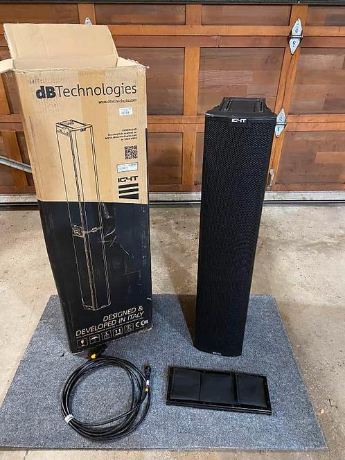 Paire de dB Technologies Ingénia IG4T + Housses, Audio, Tv en Foto, Luidsprekerboxen, Zo goed als nieuw, Center speaker, Overige merken
