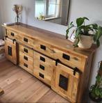 Prachtige mango houten dressoir, Huis en Inrichting, Kasten | Dressoirs, Ophalen, Zo goed als nieuw