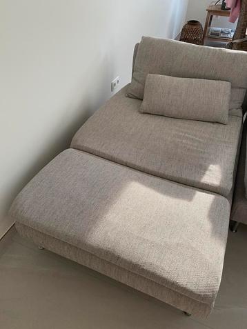 Fauteuil Soderhamn - Meridienne - Viarp beige/brun, Enlèvement, Comme neuf, Une personne