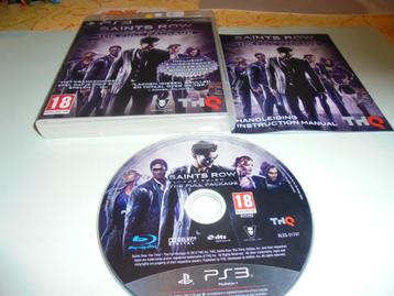 Playstation 3 Saints Row The Third The full package (CIB) disponible aux enchères