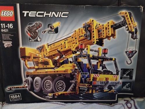 LEGO 8421 mobiels bouwkraan, Hobby en Vrije tijd, Modelbouw | Auto's en Voertuigen, Gebruikt, Groter dan 1:32, Overige merken