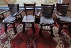 Vintage stoelen, Huis en Inrichting, Stoelen, Ophalen, Gebruikt, Hout