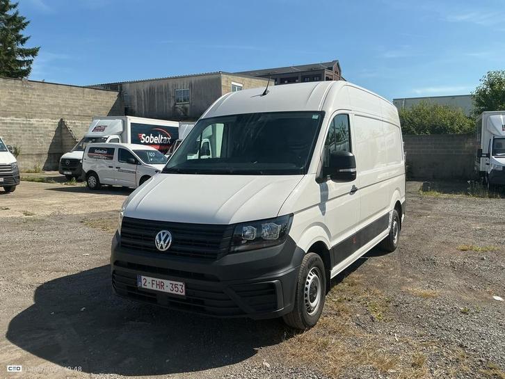 VW CRAFTER 2.0 CR TDi L3H3 (EU6d) NAVI CARPLAY PDC 2024, Auto's, Bestelwagens en Lichte vracht, Bedrijf, Te koop, ABS, Adaptieve lichten