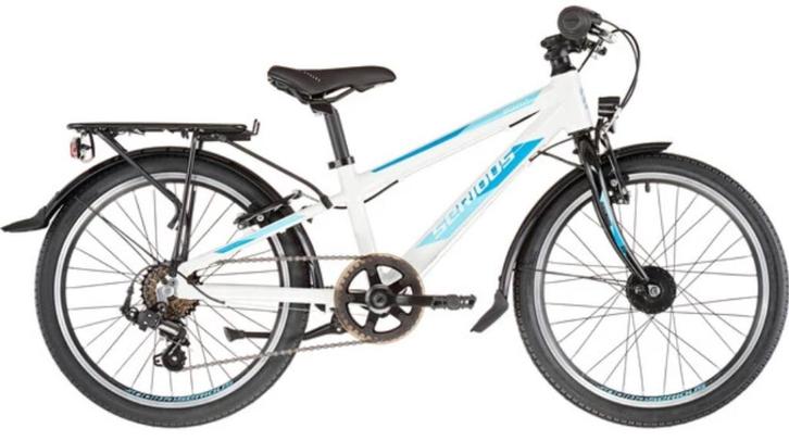 Serious Rockville Street 20-inch kinderfiets (blauw/wit), Fietsen en Brommers, Fietsen | Kinderfietsjes, Gebruikt, 20 inch of meer