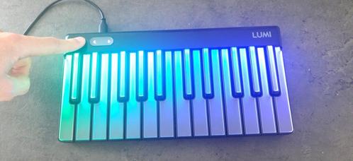 Roli Lumi midi keyboard met hoes, Muziek en Instrumenten, Keyboards, Zo goed als nieuw, Ophalen