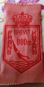 Antiek Zwembrevet 800 meter jaren 70-80, Hobby en Vrije tijd, Naaien en Fournituren, Ophalen of Verzenden, Nieuw, Applicatie