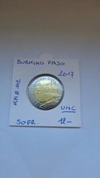 Burkina faso 50 fr 2017 UNC geres 123456, Enlèvement ou Envoi