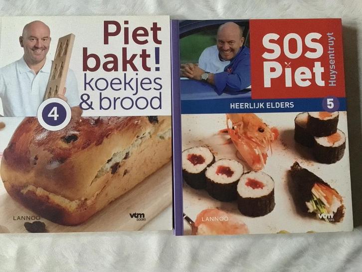 Lot Sos Piet Huysentruyt kookboeken, Boeken, Kookboeken, Ophalen of Verzenden