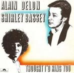 single Alain Delon & Shirley Bassey - Thought I’d ring you, CD & DVD, Vinyles Singles, Comme neuf, 7 pouces, Musique de films et Bande son