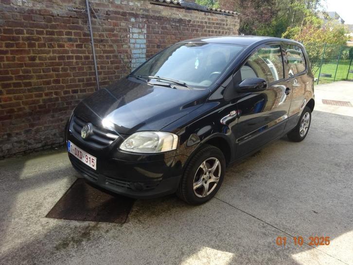 VW Fox Prete heeft een registratie, Auto's, Volkswagen, Particulier, Fox, Benzine, Euro 4, 3 deurs, Handgeschakeld, Zwart, Grijs