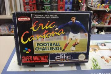 Eric Cantona football challenge (cib) FAH SNES beschikbaar voor biedingen