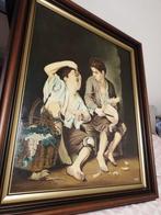 Oude kunst schilderij, Ophalen