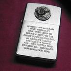 vietnam zippo, Ophalen of Verzenden, Zo goed als nieuw, Aansteker