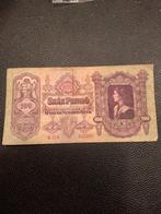 1930 Banknote - Ungarn - 1930 - 100 Pengö - Serie E, Ophalen of Verzenden