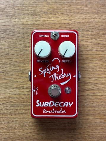 Subdecay Spring Theory Spring Reverb beschikbaar voor biedingen