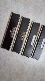 4 x 16GB RAM DDR4   3000Mhz  LPX VENGEANCE, Computers en Software, RAM geheugen, DDR4, Ophalen of Verzenden, Zo goed als nieuw