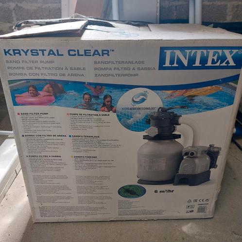 Intex Sand Filter System Krystal Clear 6m³, Tuin en Terras, Zwembad-toebehoren, Gebruikt, Filter, Ophalen