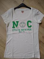 dames t-shirt Only, M, ecru + groene print, Comme neuf, Manches courtes, Taille 38/40 (M), Enlèvement ou Envoi