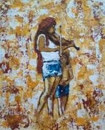 Peinture « Fille et violon », Envoi