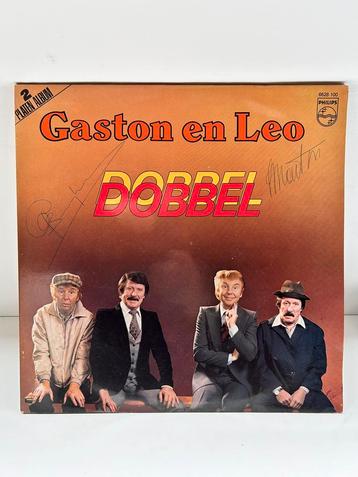 LP Gaston en Leo ‘Dobbel’ gesigneerd 