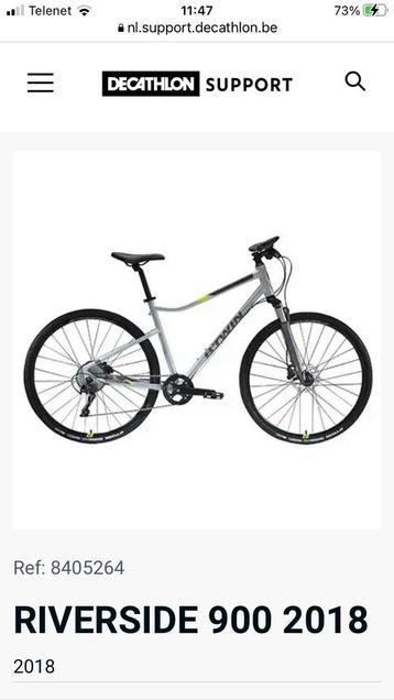 Goede fiets, 75€. tel 0468/244600