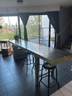 Industriële bijzettafel, werktafel of wandtafel, Huis en Inrichting, Ophalen