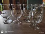 Lot van 5 Duvelglazen en 2 Affligem glazen, Ophalen, Zo goed als nieuw, Glas of Glazen, Duvel