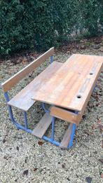 Oude schoolbank, Antiek en Kunst, Ophalen