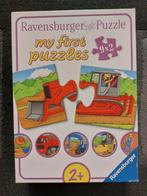 Ravensburger puzzel werkvoertuigen, Enlèvement, Moins de 10 pièces, Comme neuf, 2 à 4 ans