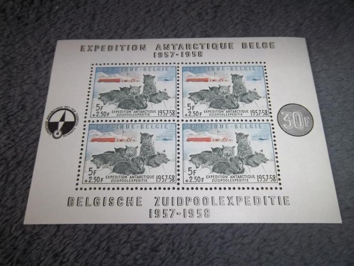 België - Blok 31 – Zuidpool - MNH – In uitmuntende staat, Postzegels en Munten, Postzegels | Europa | België, Postfris, Postfris